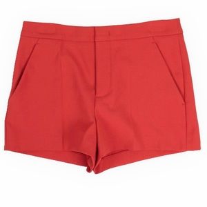 NWT Red satin Valentino shorts